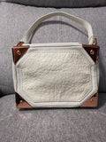 Alexander Wang Mini Marion White & Rose Gold Crossbody Bag