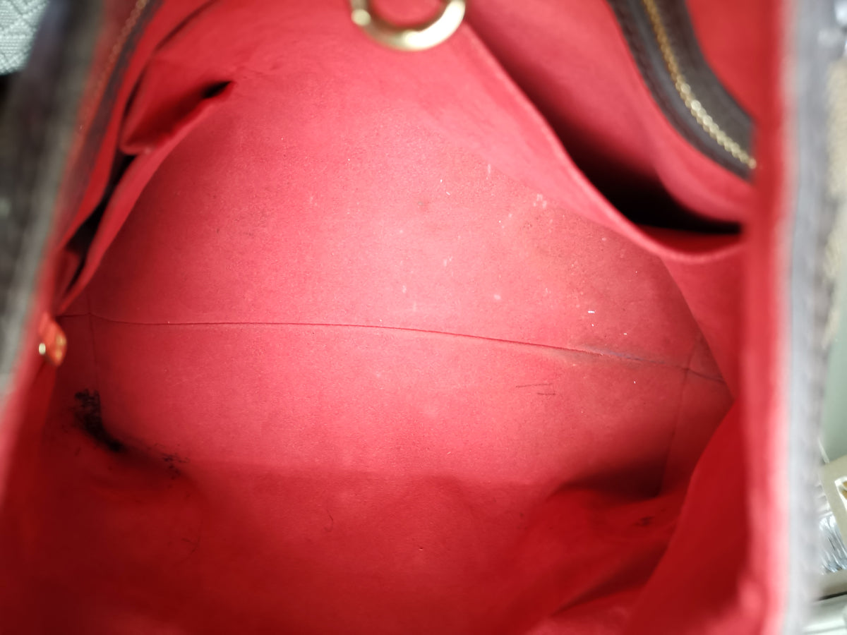 Louis Vuitton Damier Ebene Hampstead MM Tote Bag