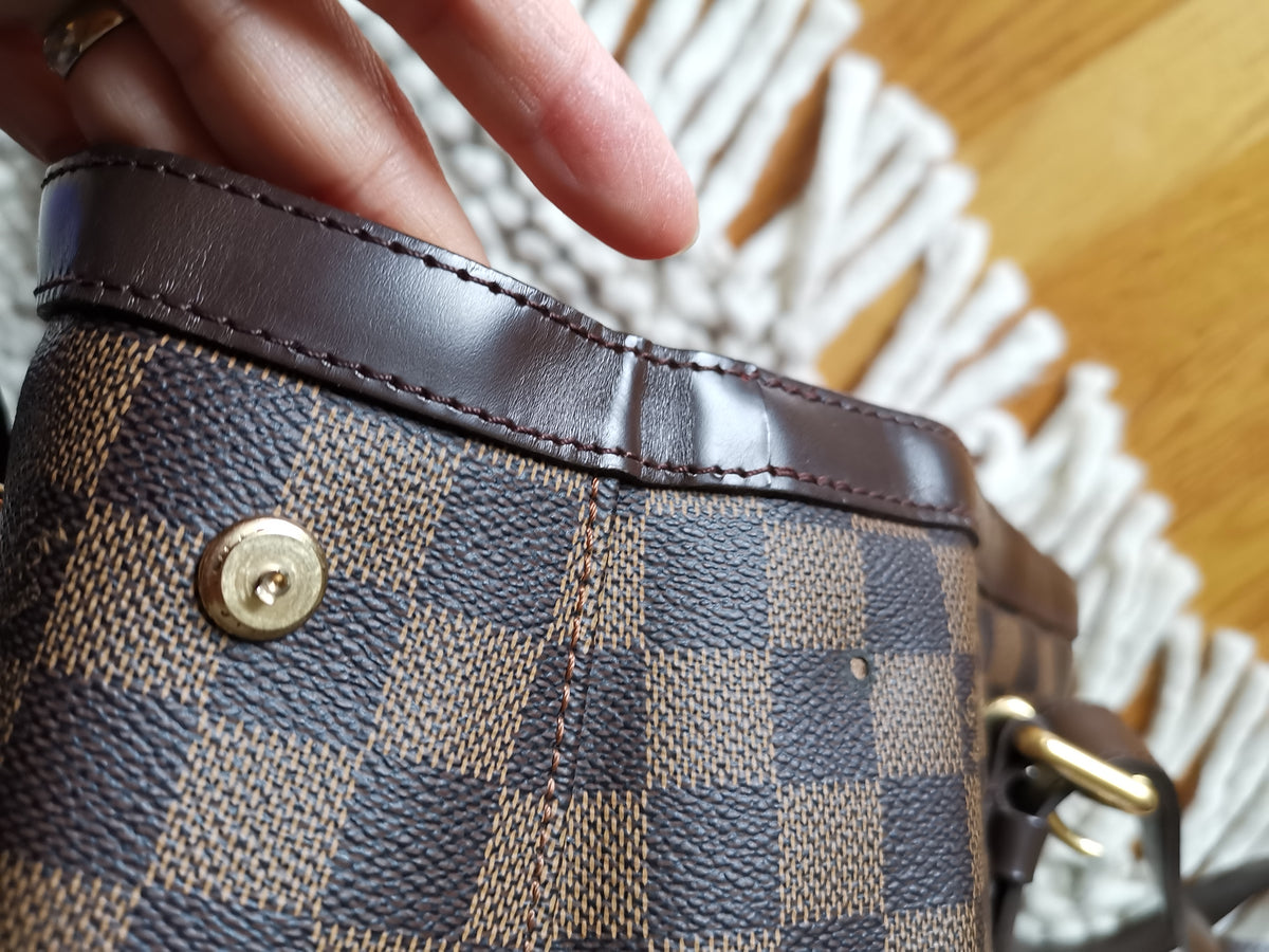 Louis Vuitton Damier Ebene Hampstead MM Tote Bag