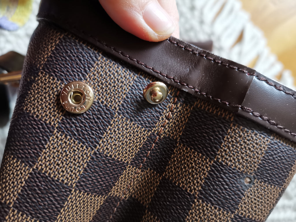 Louis Vuitton Damier Ebene Hampstead MM Tote Bag