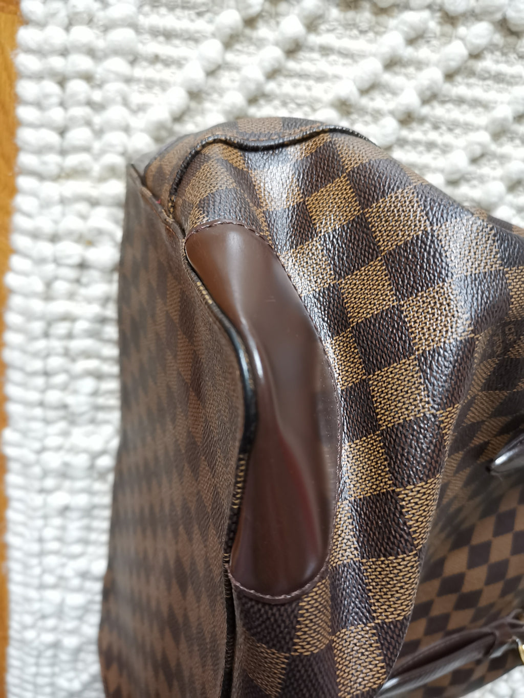 Louis Vuitton Damier Ebene Hampstead MM Tote Bag