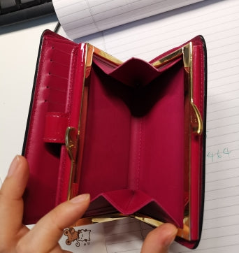Louis Vuitton Monogram Vernis Red Continental Wallet