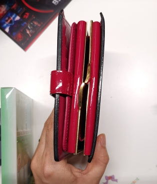 Louis Vuitton Monogram Vernis Red Continental Wallet