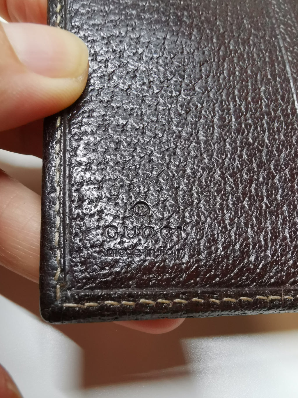 Gucci GG Canvas Charm Compact Wallet