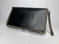Valentino Garavani Rockstud Flat Pouch / Wristlet Clutch
