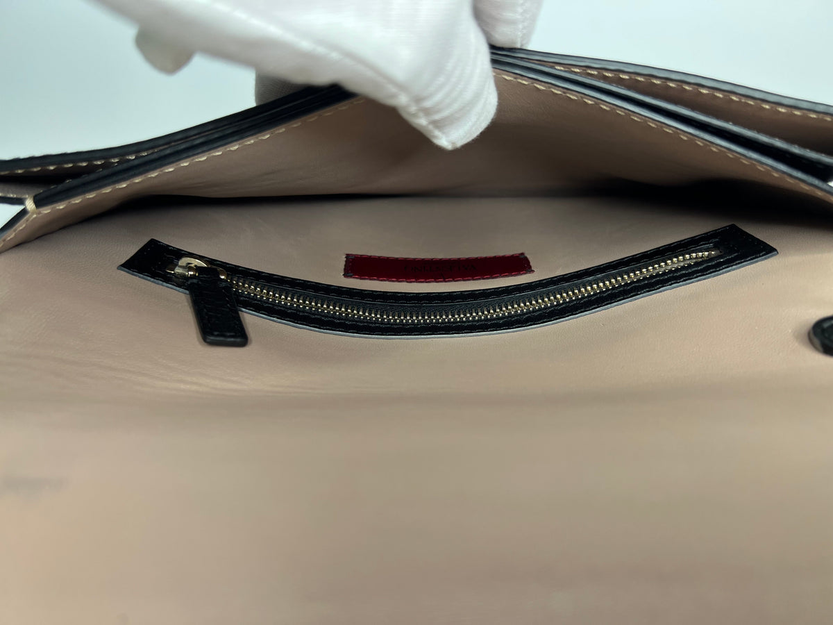 Valentino Garavani Rockstud Flat Pouch / Wristlet Clutch