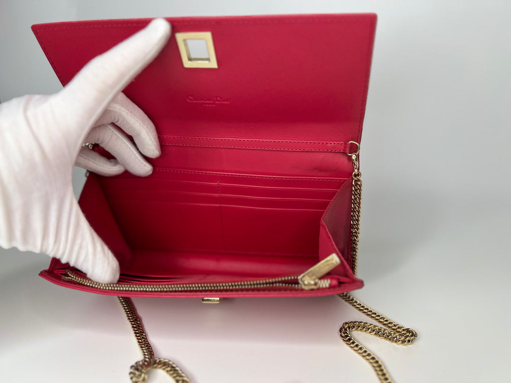 Christian Dior Diorama Wallet on Chain