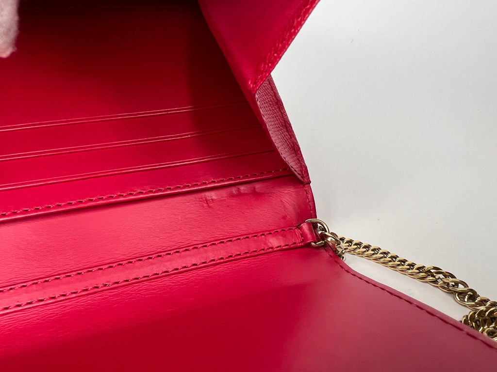 Christian Dior Diorama Wallet on Chain