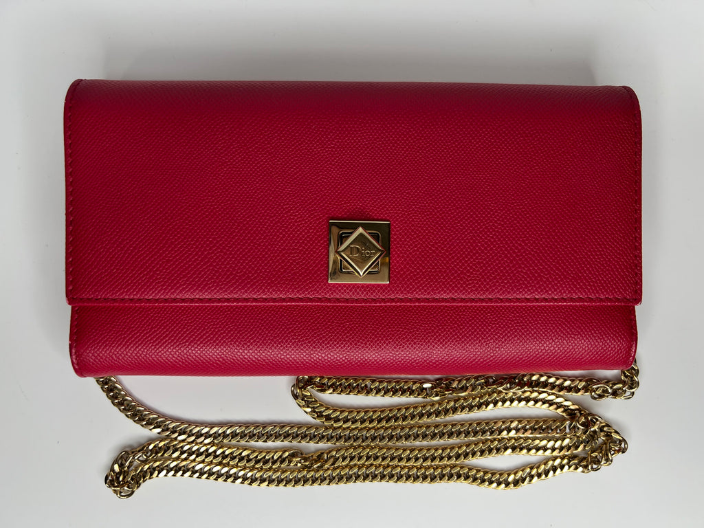 Christian Dior Diorama Wallet on Chain