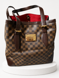 Louis Vuitton Damier Ebene Hampstead MM Tote Bag